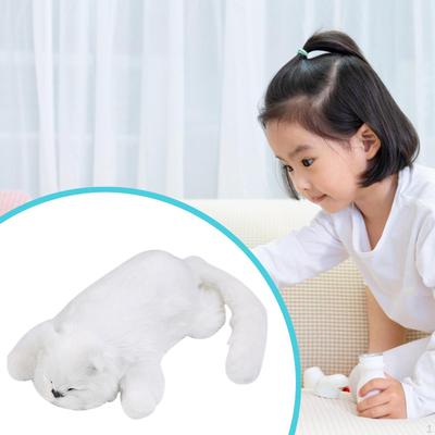 Electric Cat Companion Animal Realistic Interactive Toy Electronic for Kids