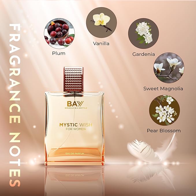 BAYY Mystic Wish Perfume for Women, Eau De Parfum with the Fragrance, Long-Lasting Perfume, 100ML