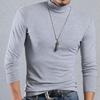 Handsome Spring Autumn Thin Round Neck T-Shirts Simplicity Solid Color Pullovers Fashion Man Casual Classic Men's Clothing 2023