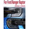 For Ford Ranger Raptor -2024 Car Exterior Headlights Anti-Scratch Protective Film Headlamps Repair Sticker Accessories Refit