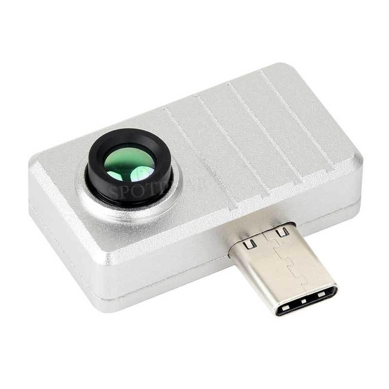 Cameră termică cu infraroșu USB de tip C cu câmp de 45°/90°, suport foto și video