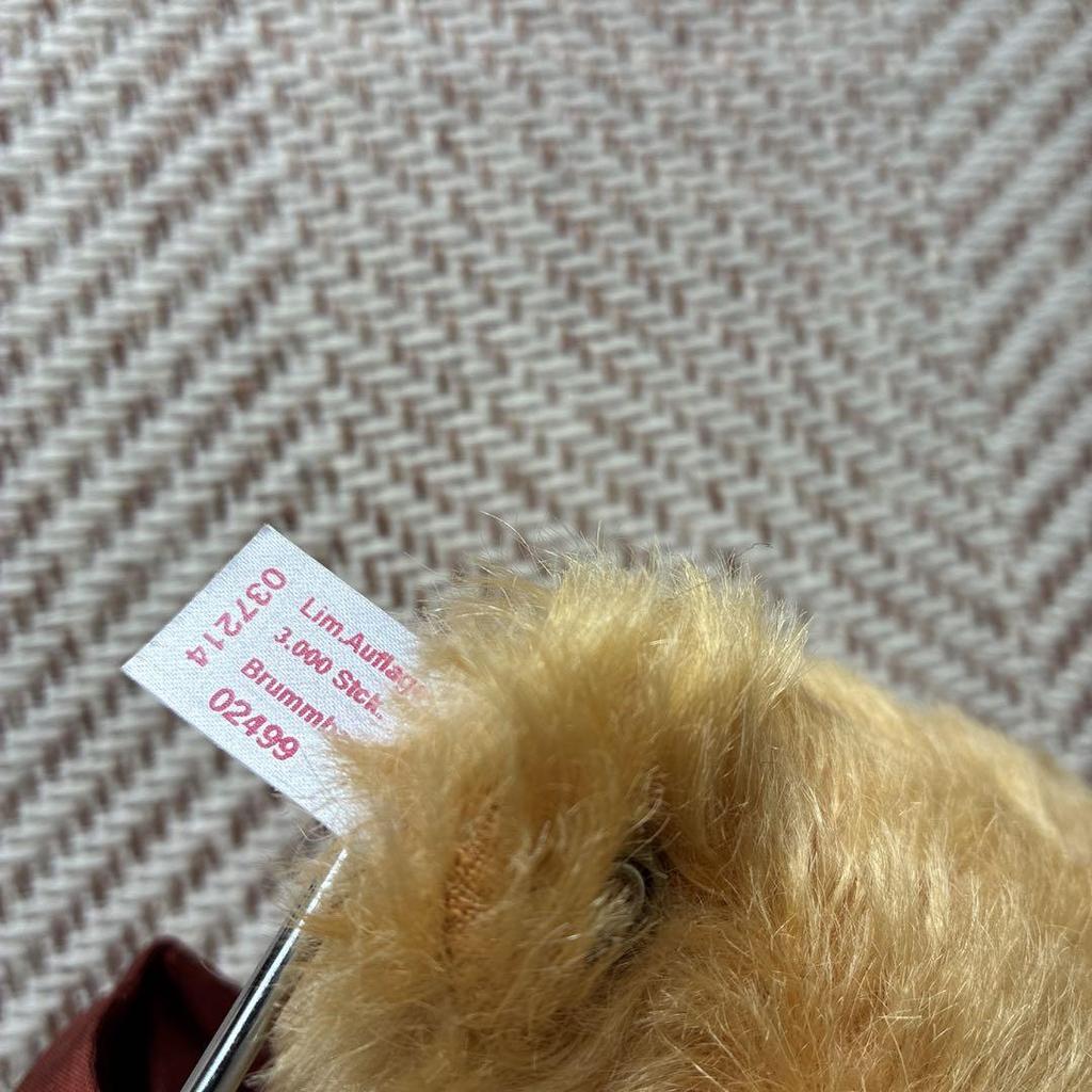 [USED] Steiff Growler Paul 100th Anniversary Teddy Bear