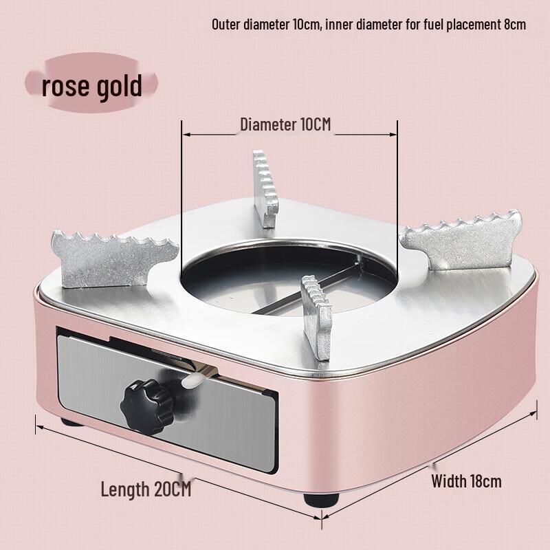 GOWKE Stainless Steel Household Alcohol Stove