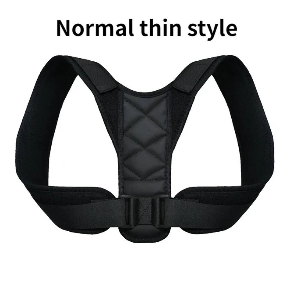 

Back Posture Correction Belt Adjustable Unisex Breathable Hunchback Prevention Neck Shoulder Support for Home Office S 25-40kg