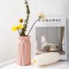 Zuhause Einfache Plastikvase Nordisch Kleiner Frischer Blumentopf Aufbewahrungsflasche für Blumen Moderne Heim Wohnzimmer Dekoration Ornamente