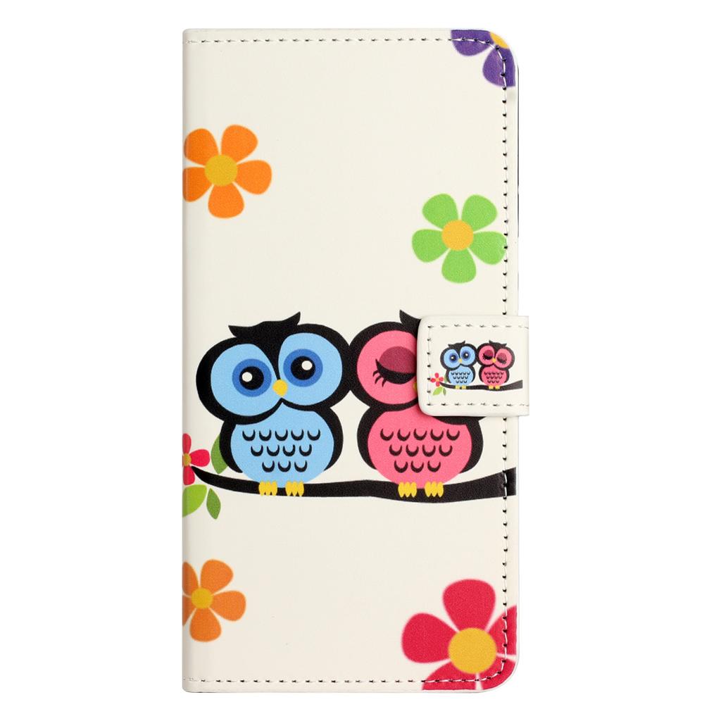 For Xiaomi Redmi Note 13 4G Case Wallet PU Leather Pattern Printing Phone Cover