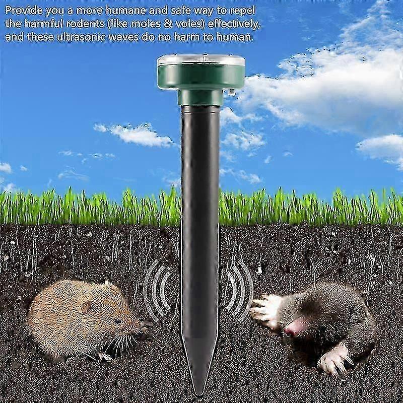 Solar Snake Repellent For Outdoors,snake Repeller Ultrasonic Solar,snake Away Repellent For Outdoors