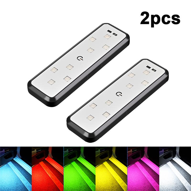 

NLpearl 2PCS Автомобильные предупреждающие дверные огни, мигающие магнитные, автоматические, безопасные, предотвращающие столкновения, аварийные сигнальные лампы