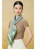 Women's 100% Mulberry Silk Scarf, 90cm Square, 14 Momme Shawl - Perfect Gift for Mother, Girlfriend, Birthday or Festival