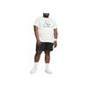 Nike Round Neck Letter Print Sports Short Sleeve T-Shirt Men Tops White DZ2635-133