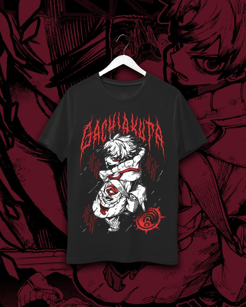 Hot Blooded Anime Manga Gachiakuta Graphic T-shirt Cotton Men Oversized Y2k Hip Hop Anime Short Sleeve Streetwear Male Clothing Street Short Sleeves