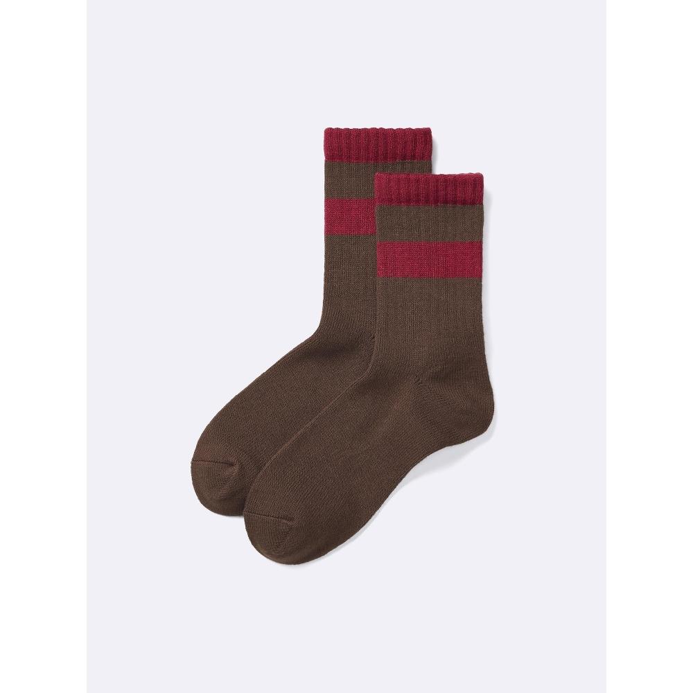 Gu By Uniqlo Style Heat High Ankle Socks  Line 