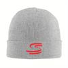 Logo Ayrton Senna Knit Hat Beanies Winter Hats Warm New Cap Unisex Women Gifts