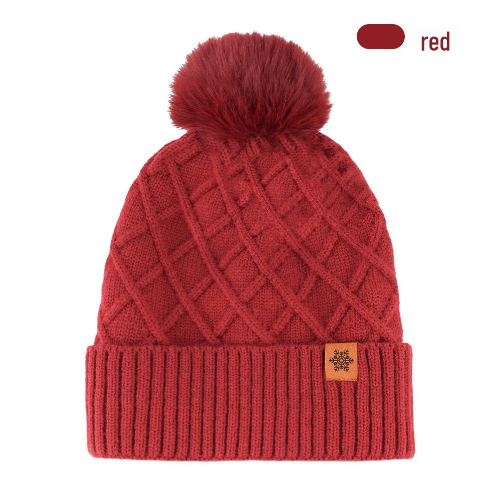 Women's Winter Knit Hat, Scarf & Glove Set with Ear Protection