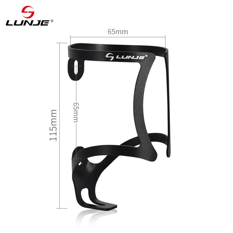 LUNJE Bicycle Bottle Cages Colorful Aluminum Alloy MTB Road Bike Water Bottle Holder Bottle Cage Cycling Accessories