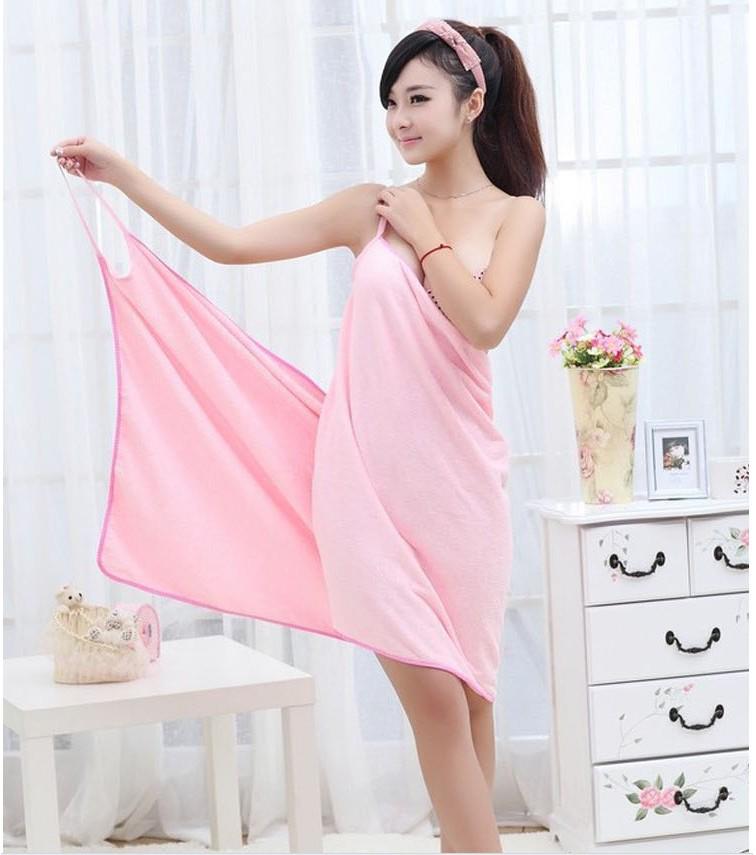 Versatile Wearable Bathrobe Towel - Absorbent Sling for Adults, In Stock