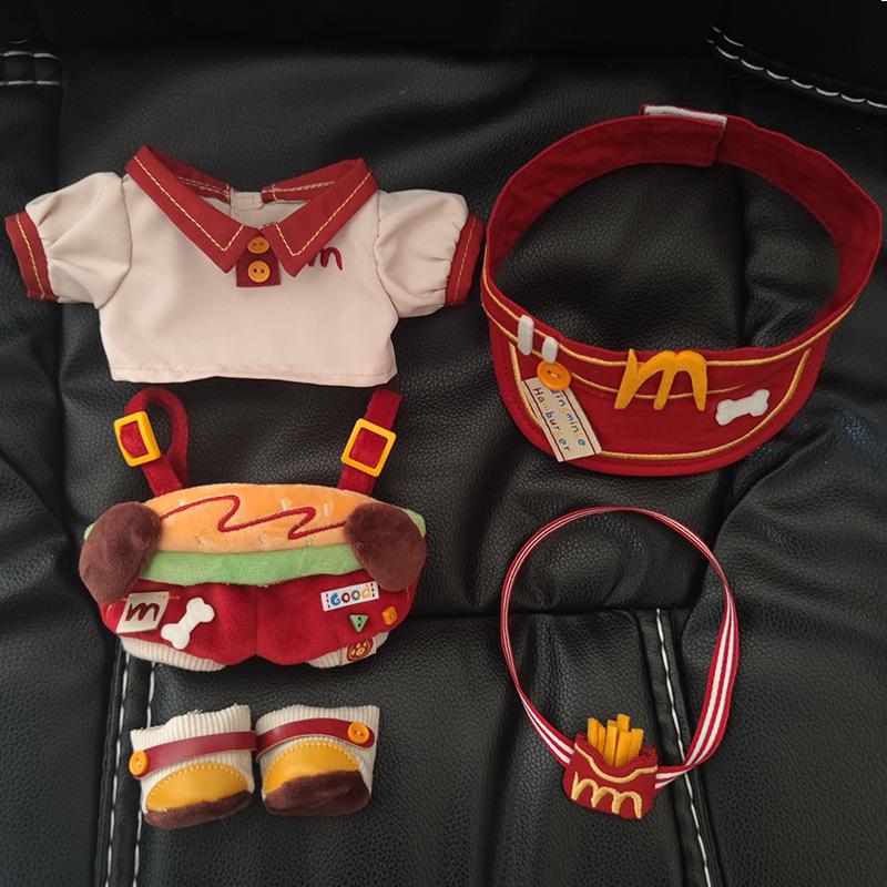 

HOUZIWA Новая одежда для плюшевой куклы 20 см, Гамбургский костюм для мягкой игрушки