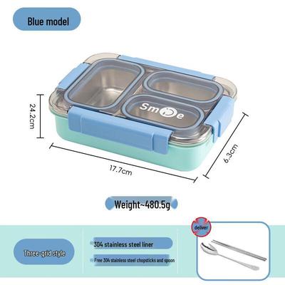 Isolierte Bento-Lunchbox aus Edelstahl 304