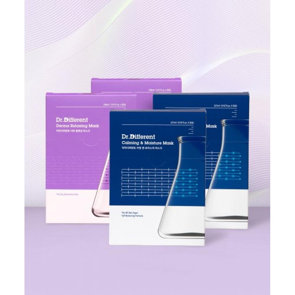 Dr.different Calming Mask Pack Large Set Calming mask 30 sheets