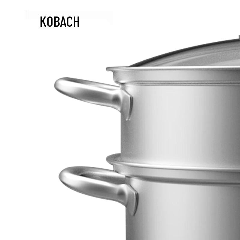 Kangbache 304 Stainless Steel Double Layer Steamer Pot