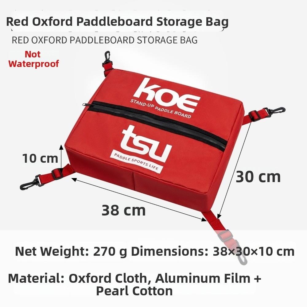 Portable Mesh Deck Bag Oxford Paddle Board Storage Bag Surfboard Bag for Inflatable SUP Seat Kayak