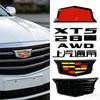 BDSB4 ABS Glossy Black Car Emblem Front Grille Rear Trunk Logo Decals Fender Badge Cover Stickers for XT5 Auto Accessories
