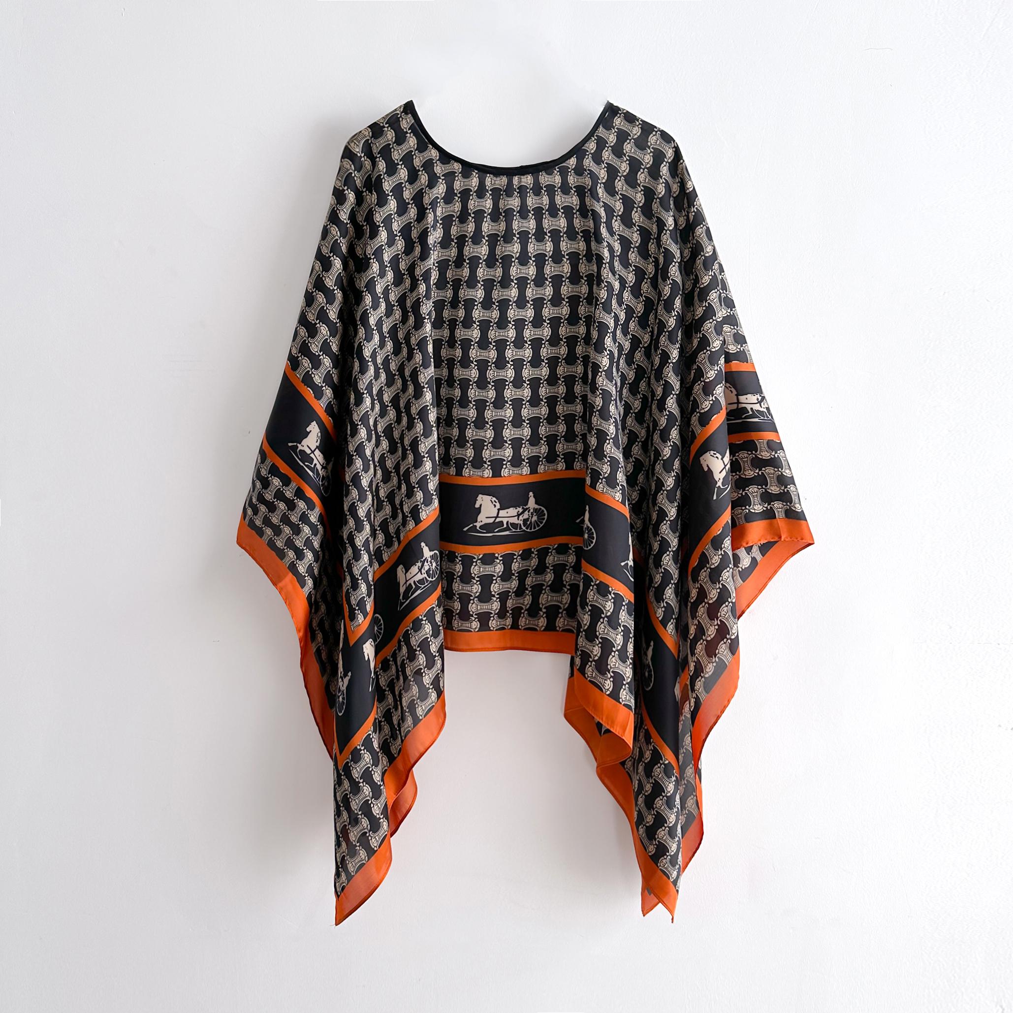 

110cm Luxury Brand Design Cashew nut flower Large Square Scarf Faux Silk Scarf Women s Square Scarf Ladies Fashion Shawl Echarpe чорний