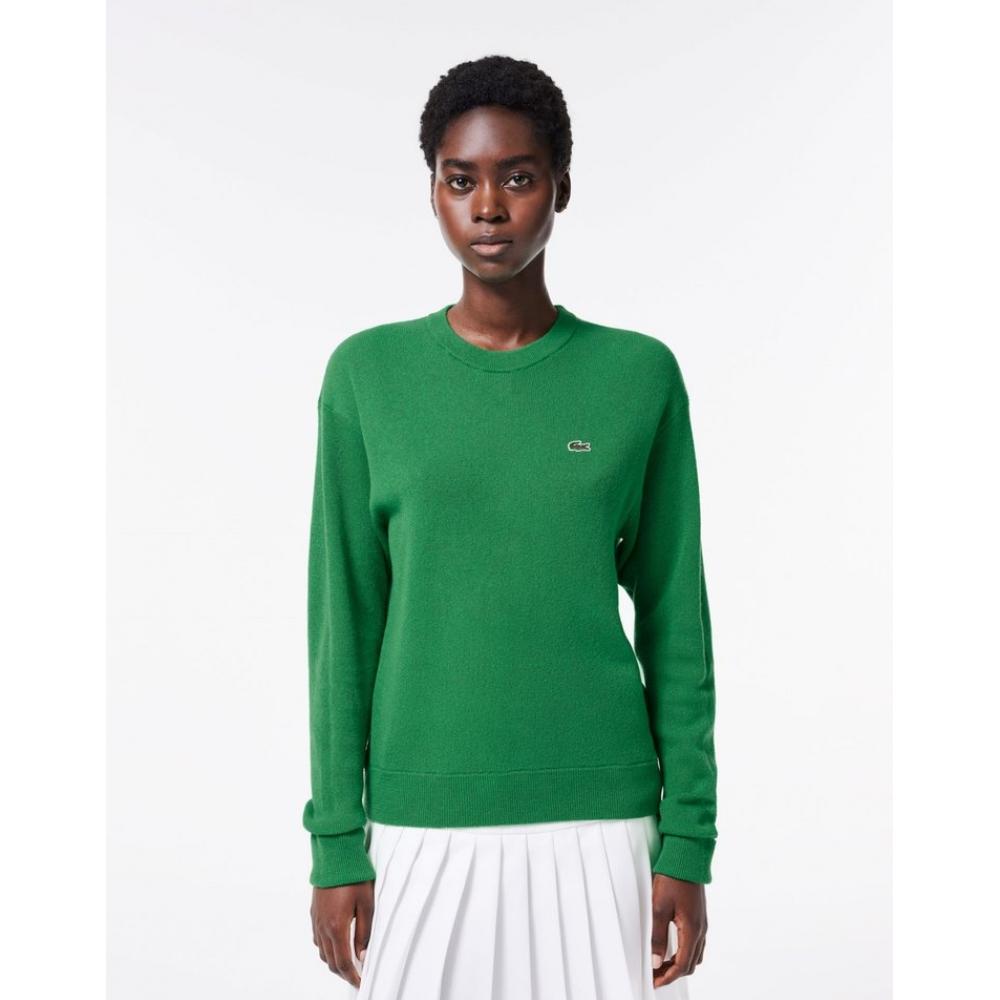 

LacoSte Women S ringS ringS Crewneck Sweater Af9551 53n Siw 034
