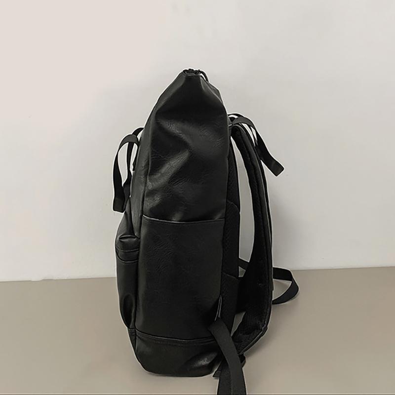 Kısa Mesafe Seyahati Yeni Sırt Çantası PU Deri Çok Yönlü Bilgisayar Çantası Büyük Kapasiteli İş Seyahat Çantası Retro Sırt Çantası