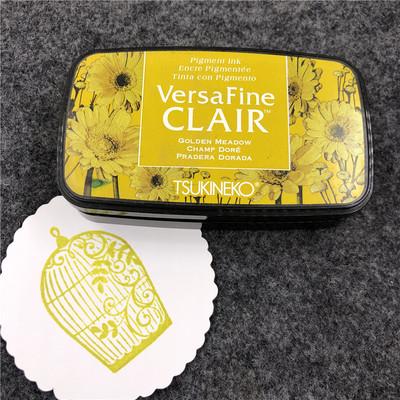 

Tsukineko VersaFine CLAIR High-fine Printing Hand Account Rubber Stamp DIY Scrapbooking Greeting Card Making