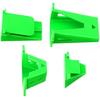 4Pcs Plastic Fabric Tube Maker Sewing Aid Plastic Fabric Tube Maker For Dressmaking Rug Quilting Making Knitting