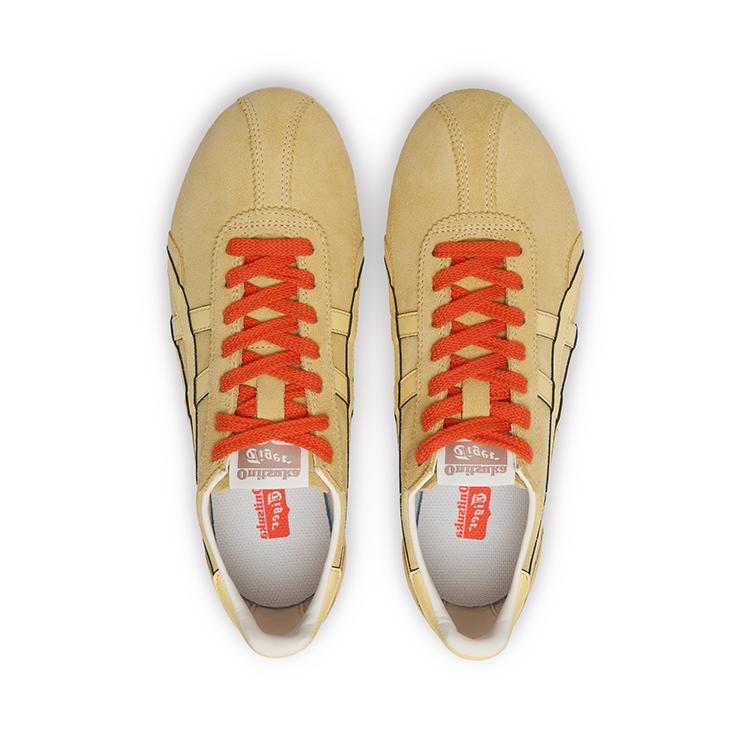 ONITSUKA TIGER Runspark Fashion Versatile Non-Slip Wear-Resistant Low-Top Casual Shoes Unisex Sneaker Yellow 1183C338-750