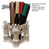 Workplace Organization Tools Cathedral Arch Shape Pen Holder Large Capacity Desktop Organizer