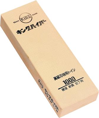 King King Hyper для 7397ah Точильний камінь, М'який, 205x70x34мм, Зернистість #1000, Середній, Фінішний, Білий,