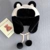 Thick Bomber Hat Plush Ushanka Fur Hat Outdoors Winter Cap  for Men Women