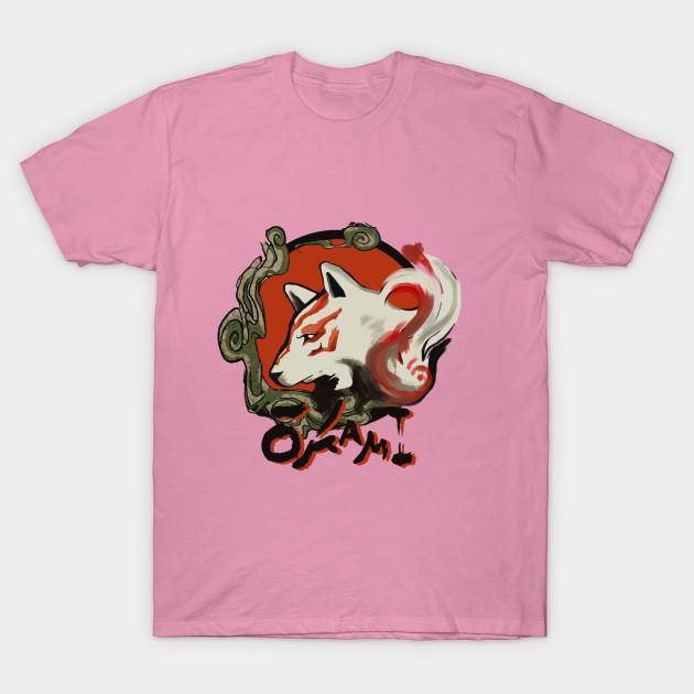 T Shirt Women Okami Harajuku Print Kawaii Tshirt Summer Short Sleeve Female T-Shirt Top Tee