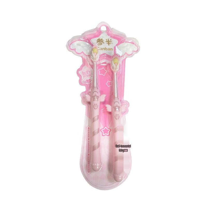 Canban Fairy Wand Soft Bristle Toothbrush - 4 Pack