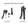 Universal Sprayer Handle Switches Replacement Part for Multiple Models Durable Plastic Construction Easy Installation