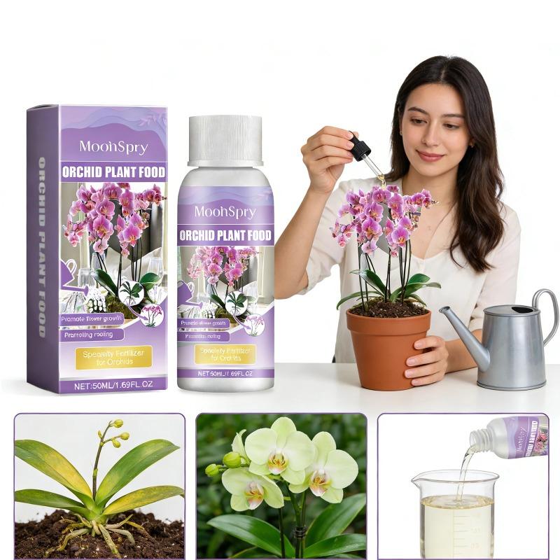 Concime Liquido per Orchidee Promuove la Fioritura e la Radicazione Ideale per Orchidee da Interno ed Esterno