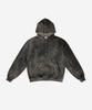 BLR Irregular Washed Sweat Hoodie Brown