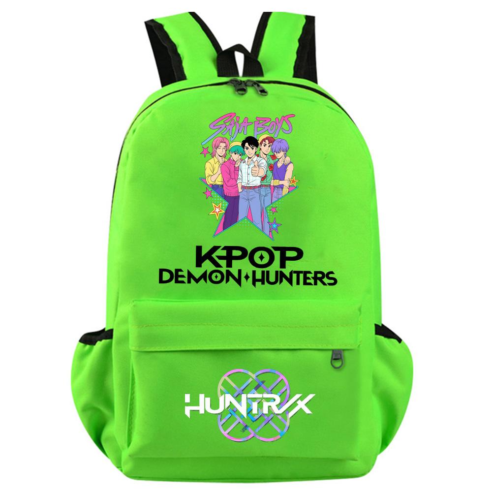 

Anime Cartoon Demon Hunters Printed Backpack for Teenager Student Girl Boy Bookbag Schoolbag Women Large Capacity Waterproof Travel Bag Gift
