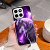 New Case For Huawei 400 Pro Honor X7a X8c X6c X8a Phone Bags Brilliant Starry Sky Pattern Transparent Soft Silicone Dustproof Shell For Huawei Housing