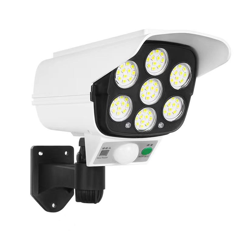 77LED Solar Light with Remote Control Monitoring Style Solar Street Light Garden LED Light