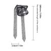Trendy 1.8M Long Bling Scarf Neckerchief Sparkling Luxury Choker Necklace Crystal Necktie Collar Women Fashion