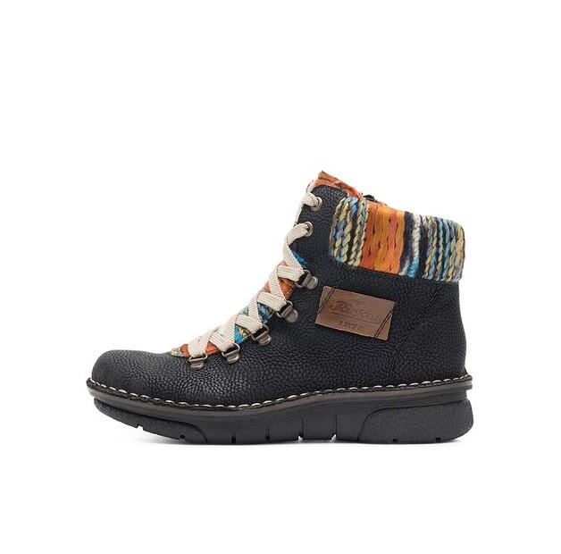 Ботильоны Rieker 73343-00, черные