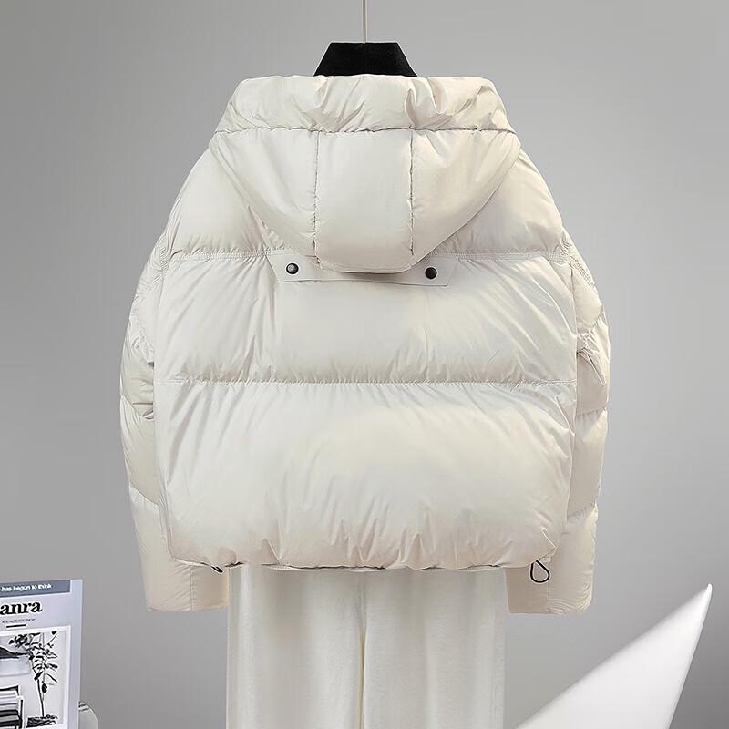 Women's 90% Down Hooded Puffer Jacket
