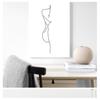Kunst Leinwand Malerei Schwarz Weiß Bild Minimalistische Kunst Poster Frau Figur Drucke Home Wand Dekor Nackte Weibliche Körper Linie Zeichnung