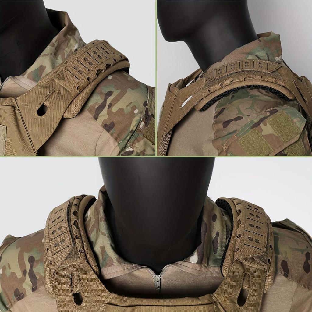 Taktische Outdoor-Schulterpolster: Atmungsaktives Rutschfestes Polster für Rucksäcke & Westen