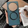 Magsafe Magnetic Plain Leather Case For Nothing Phone 3a Pro Phone 3a Nothing Phone 2a Luxury Cloth Wireless Charging Cover