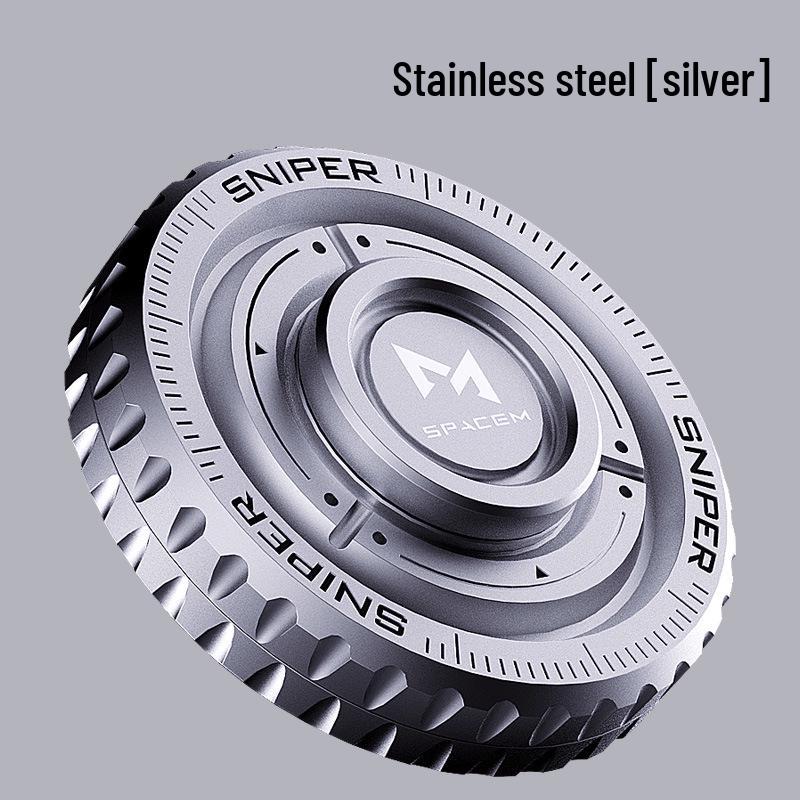 

Спиннер-трещотка из нержавеющей стали, спиральная декомпрессионная игрушка для мальчиков.